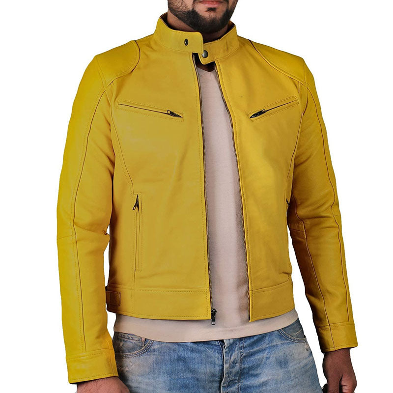 Marchmel | Homme Veste en Cuir Premium