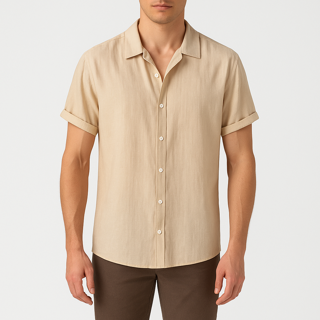 Marchmel | Homme Chemise en Lin Classique
