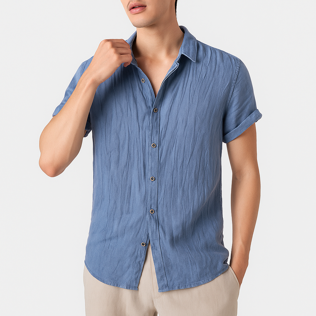 Marchmel | Homme Chemise en Lin d'Été