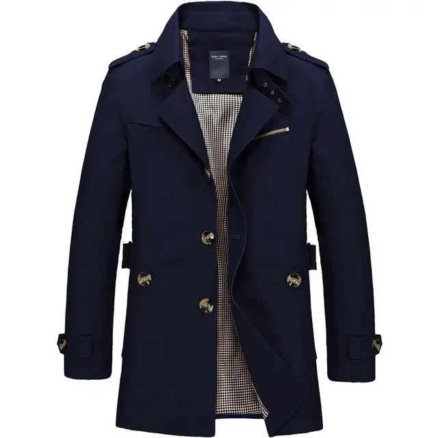Marchmel | Homme Trench-coat Classique Élégant Automne