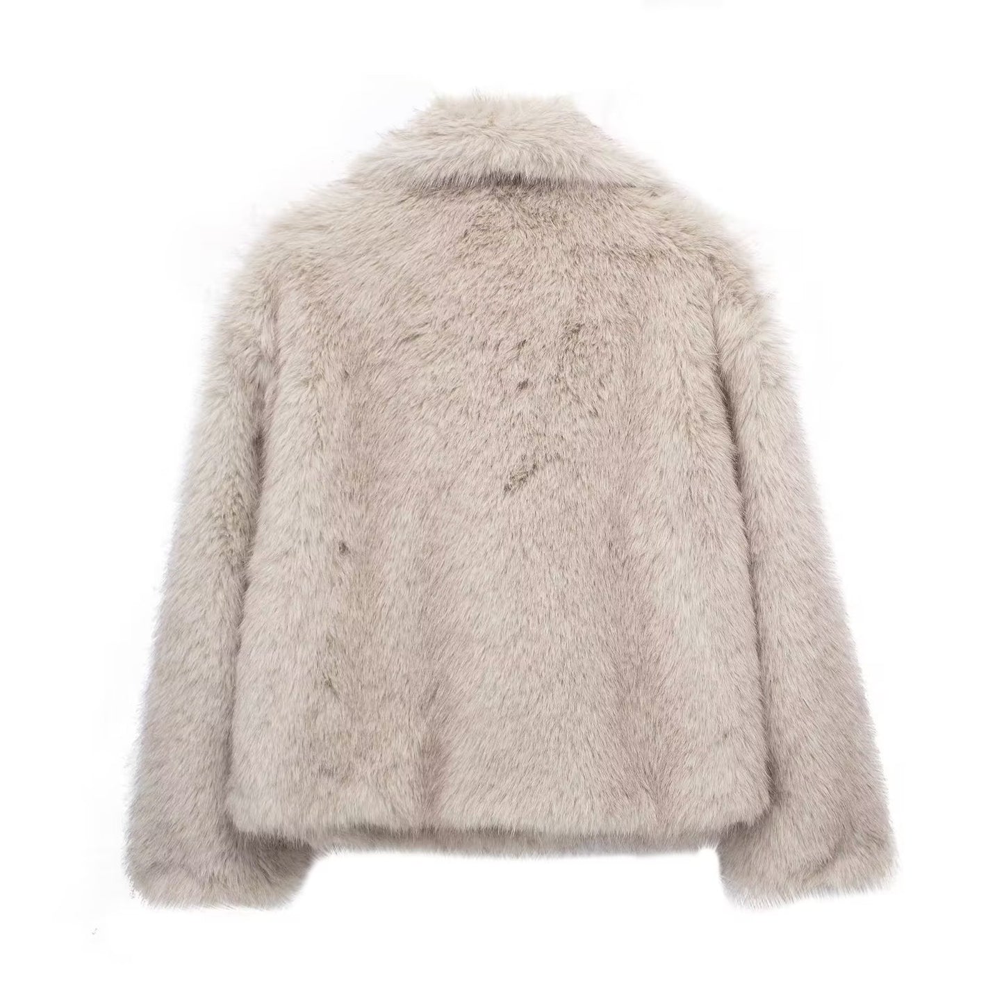 Manteau d’hiver en peluche pour femmes