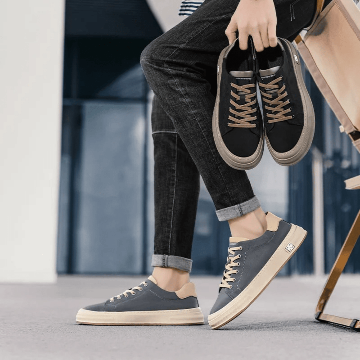 Marchmel | SCARPE SPORTIVE CASUAL IN TELA PER UOMO