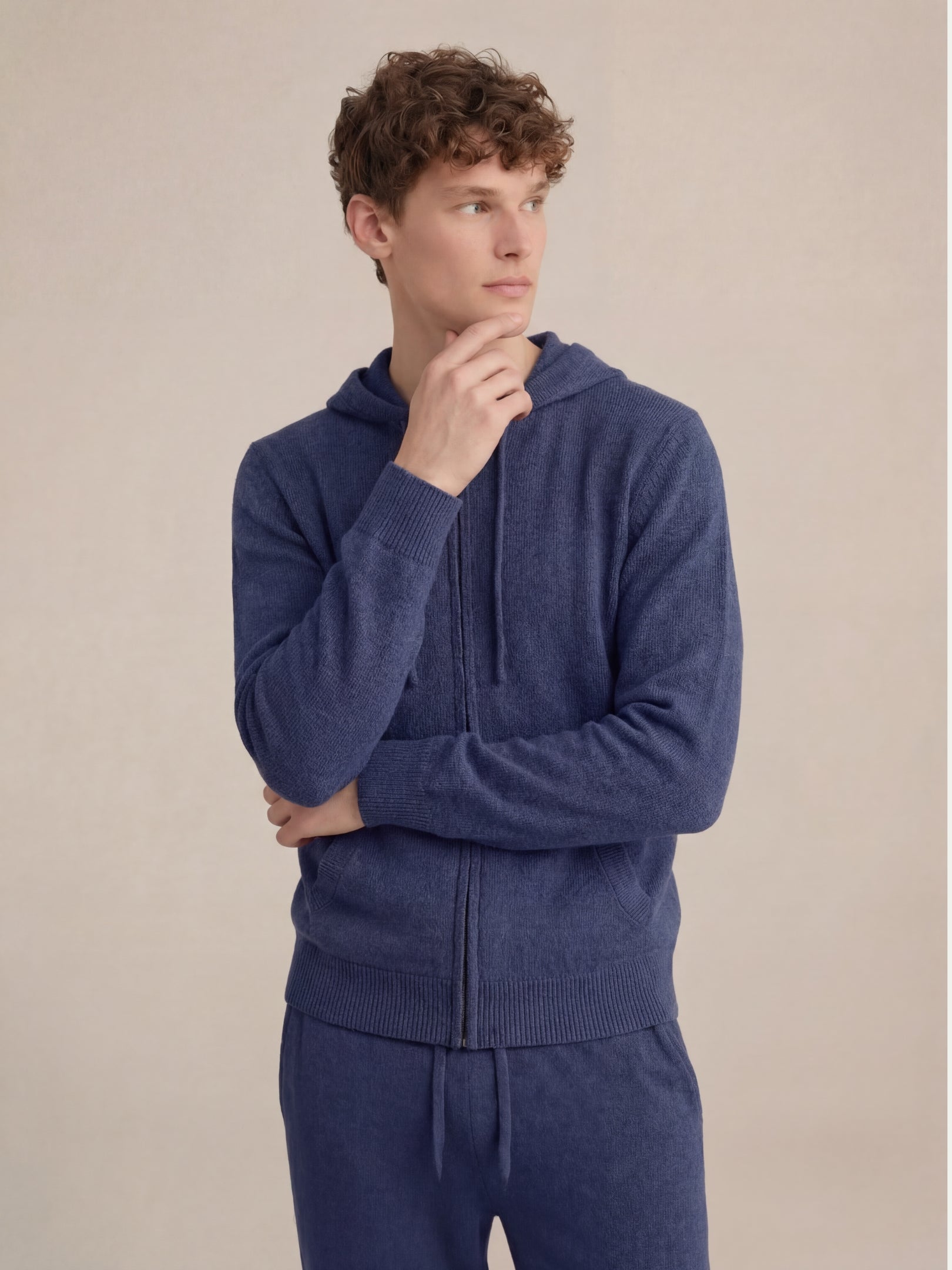 Ensemble Noreli en Cachemire Marine