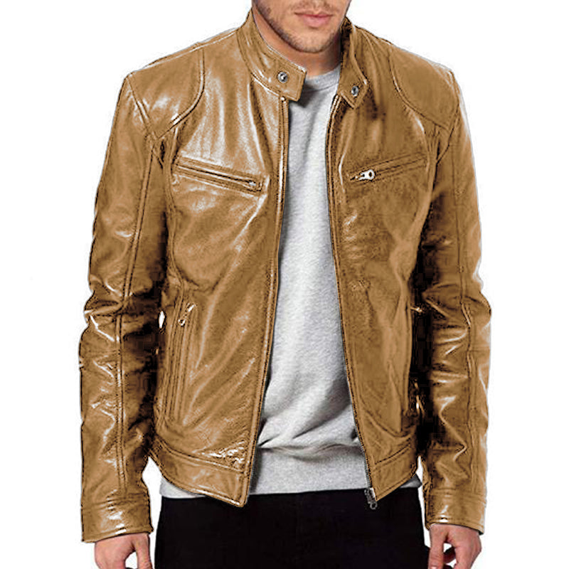 Marchmel | Homme Veste en Cuir Premium