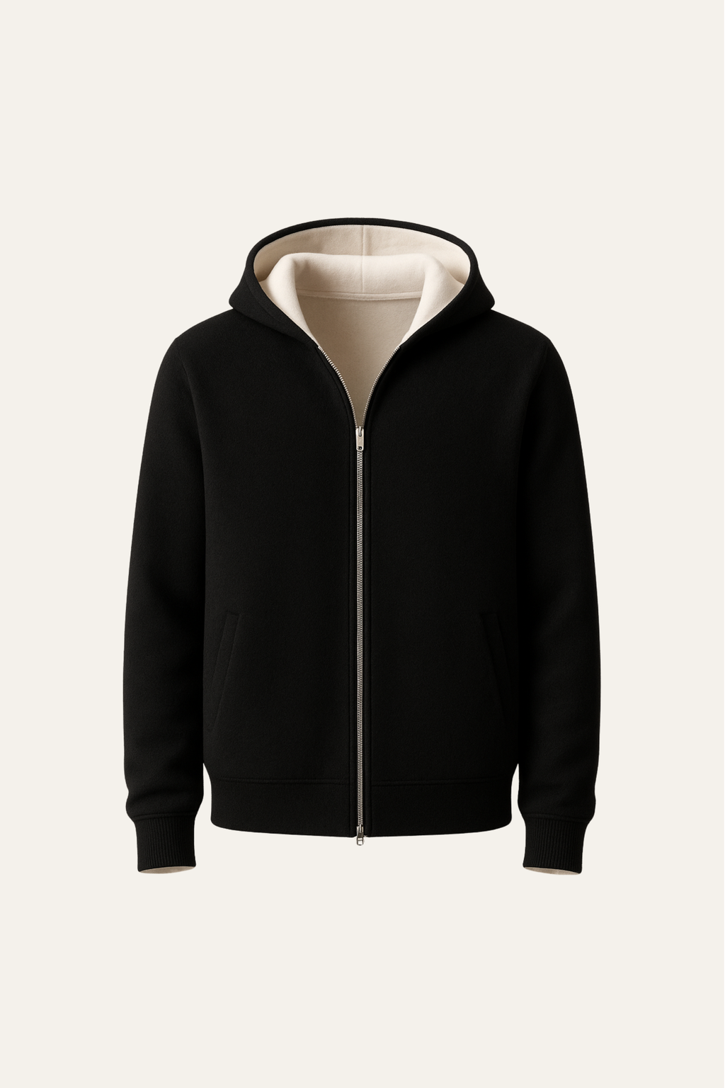 Gilet Zippé Marco Ivoire