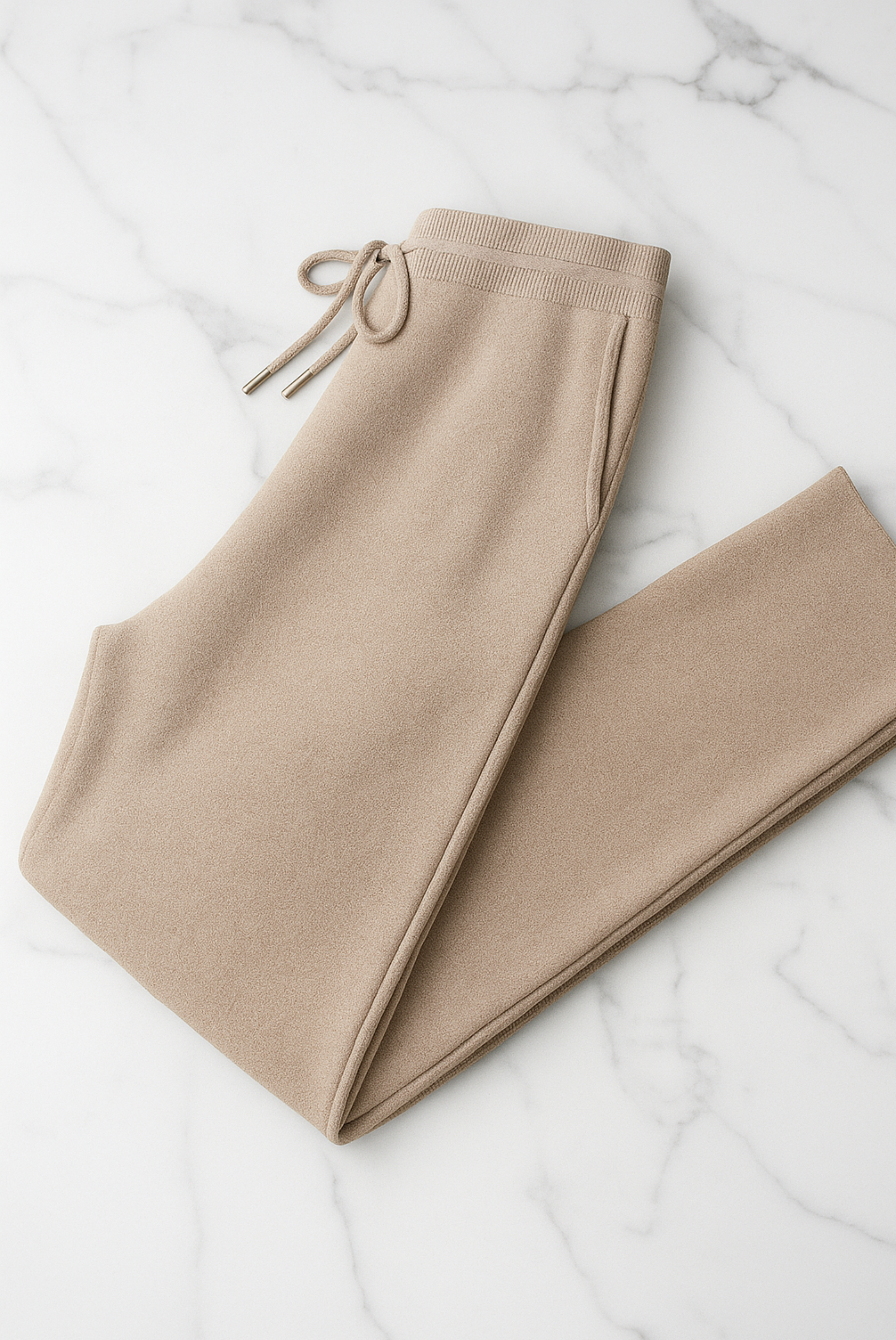 Ensemble Nocturne Beige en Merino