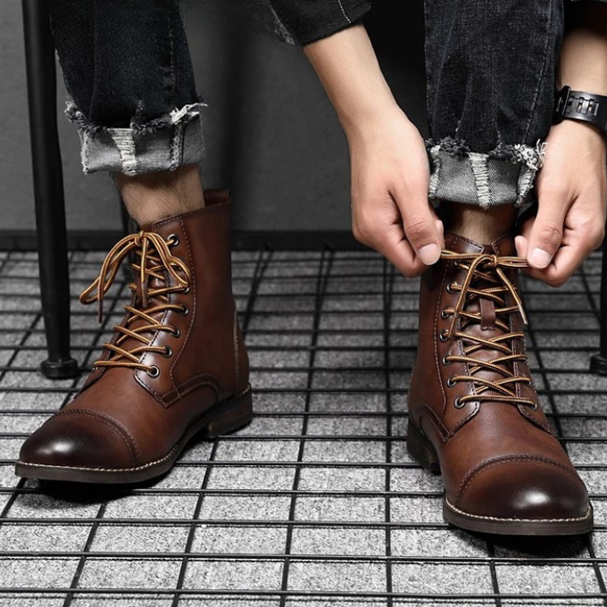 Marchmel | BOTTES DE VILLE BRUNIES POUR HOMME