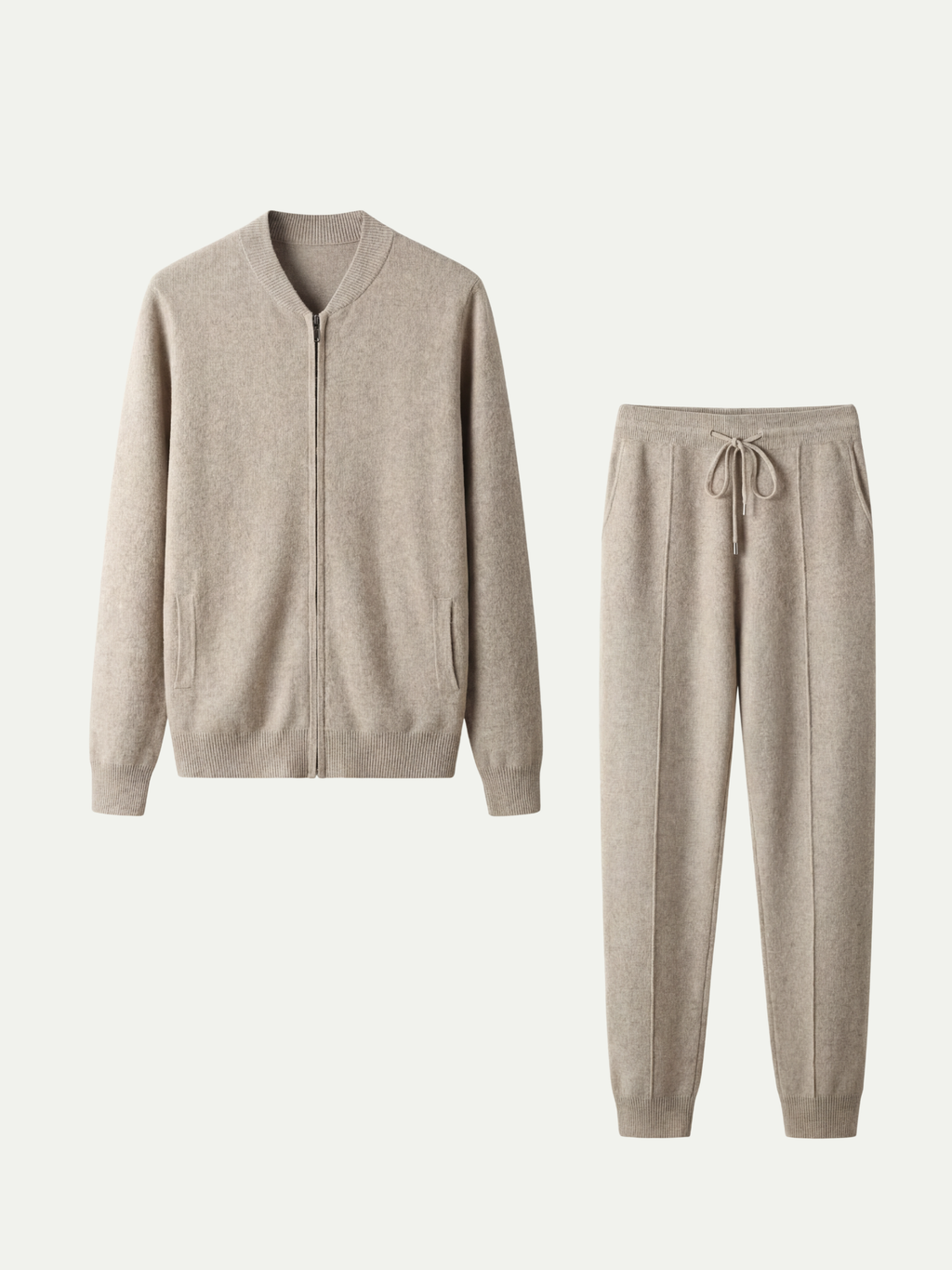 Ensemble Norio Cachemire Beige