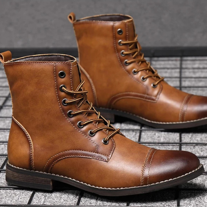 Marchmel | BOTTES DE VILLE BRUNIES POUR HOMME
