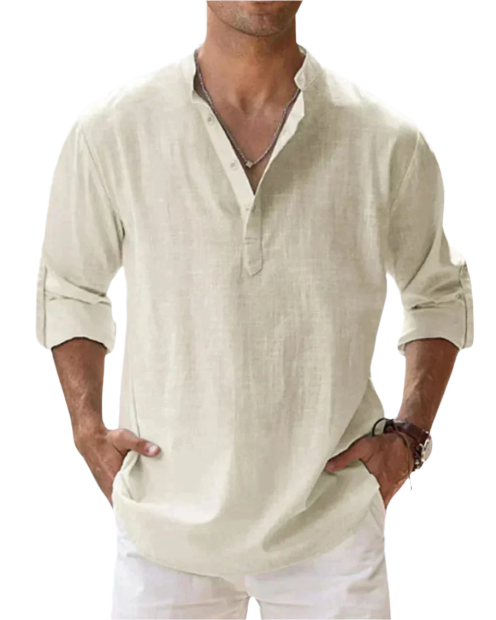 CAMICIA IN COTONE FIORENZO