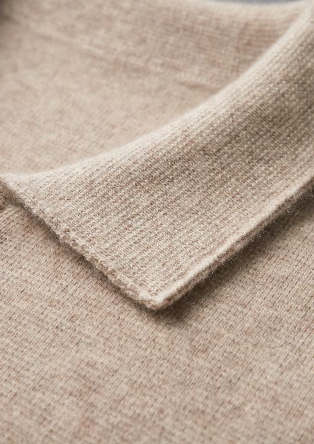 CARDIGAN POLO ZIP LAGO