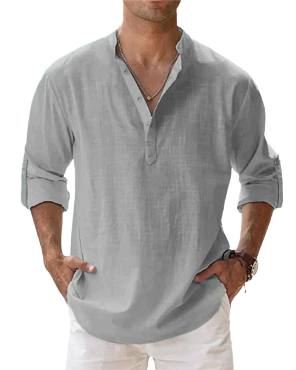 CAMICIA IN COTONE FIORENZO