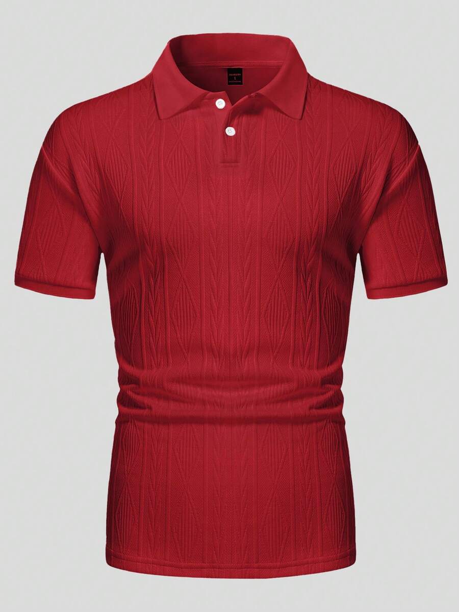 GIANNI | MAGLIA A COLLO ALTO ESTIVA CON BOTTONI