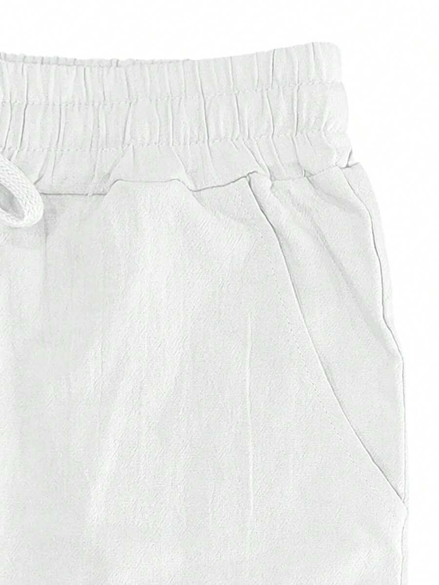 MATHIS | PANTALONE LEGGERO IN LINO CON CORDINO