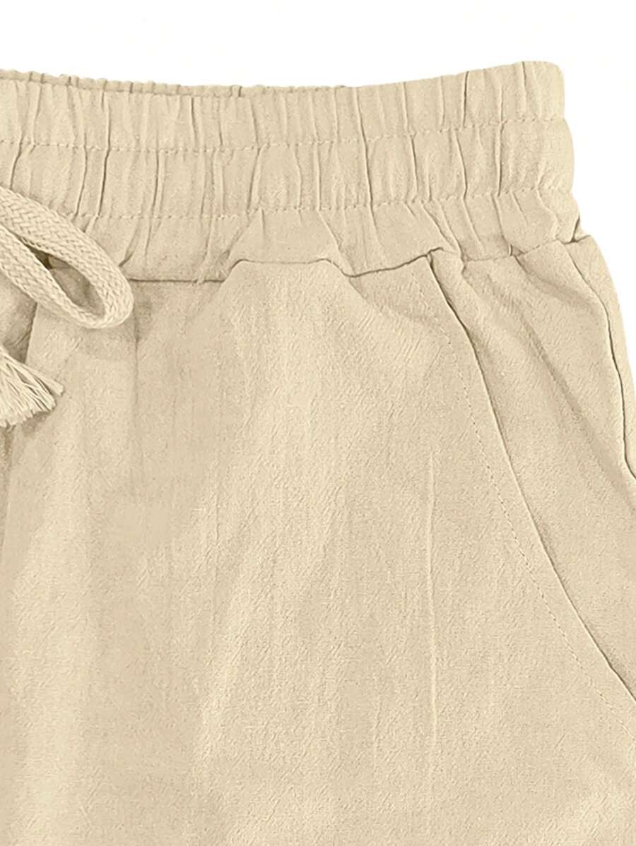 MATHIS | PANTALONE LEGGERO IN LINO CON CORDINO