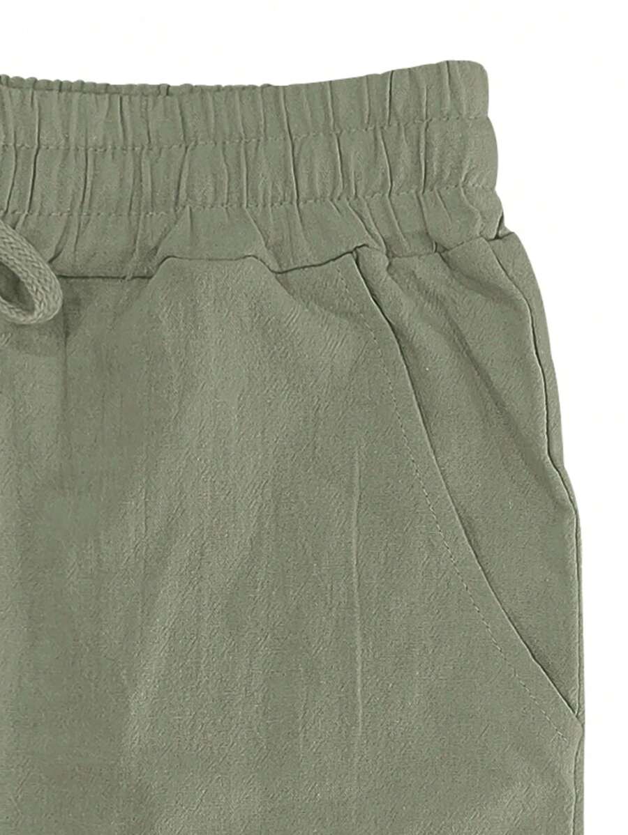 MATHIS | PANTALONE LEGGERO IN LINO CON CORDINO
