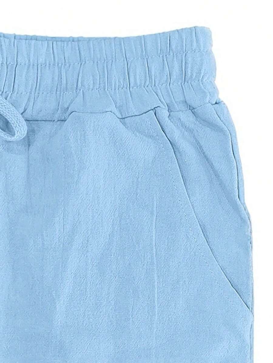 MATHIS | PANTALONE LEGGERO IN LINO CON CORDINO
