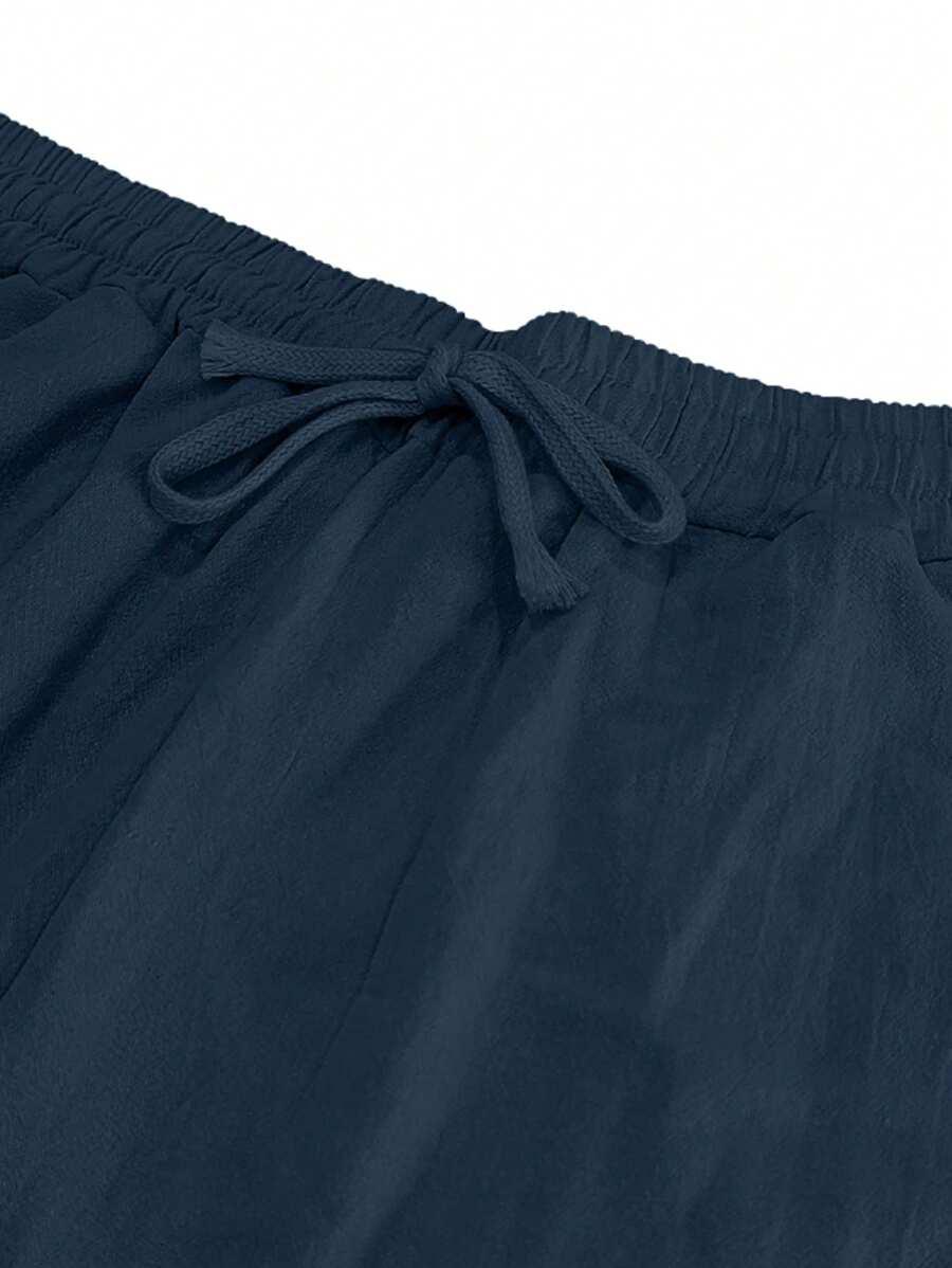 MATHIS | PANTALONE LEGGERO IN LINO CON CORDINO