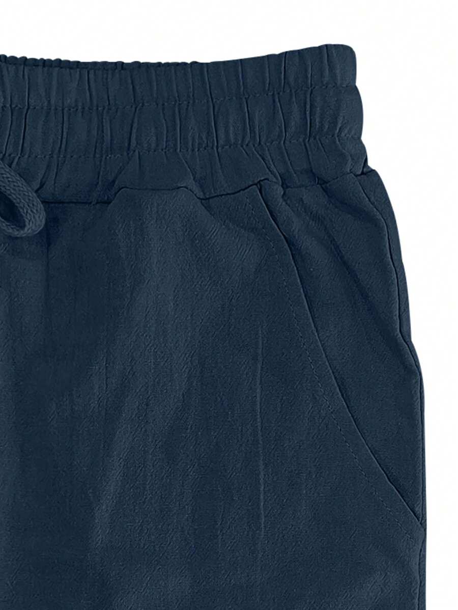 MATHIS | PANTALONE LEGGERO IN LINO CON CORDINO