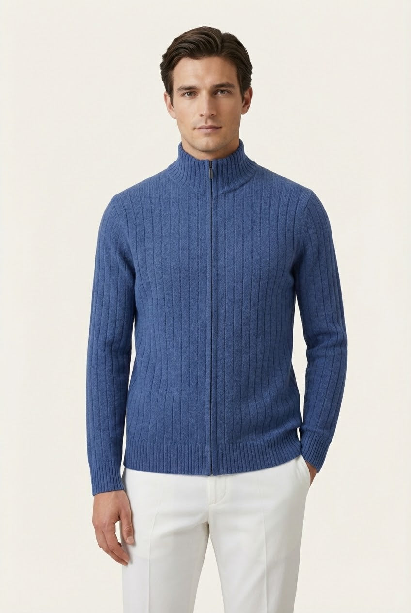 Gilet à Côtes Léon Blue Voyager