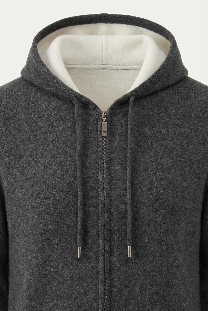 Gilet Zippé Santo Gris
