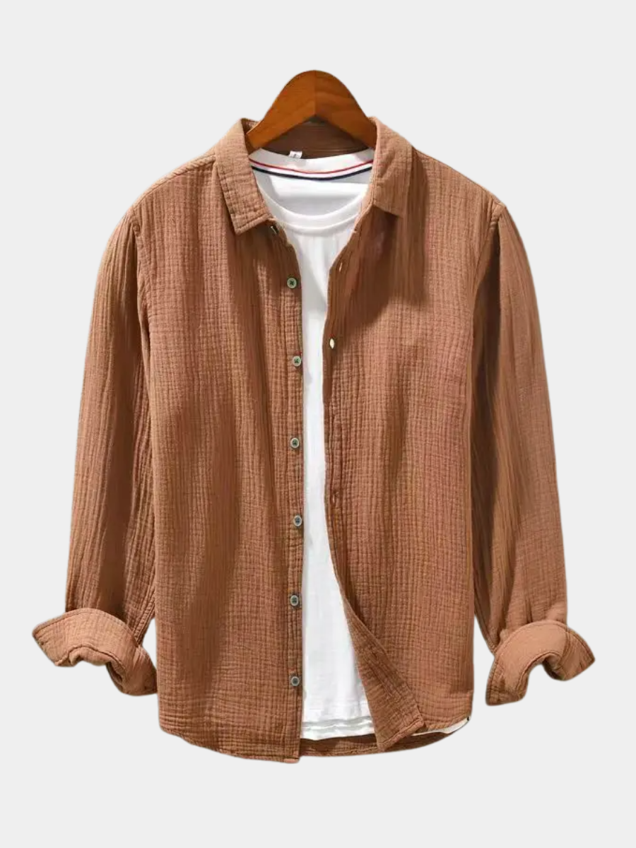 Marchmel | CHEMISE ÉLÉGANTE EN COTON DOUX COMME DE LA SOIE