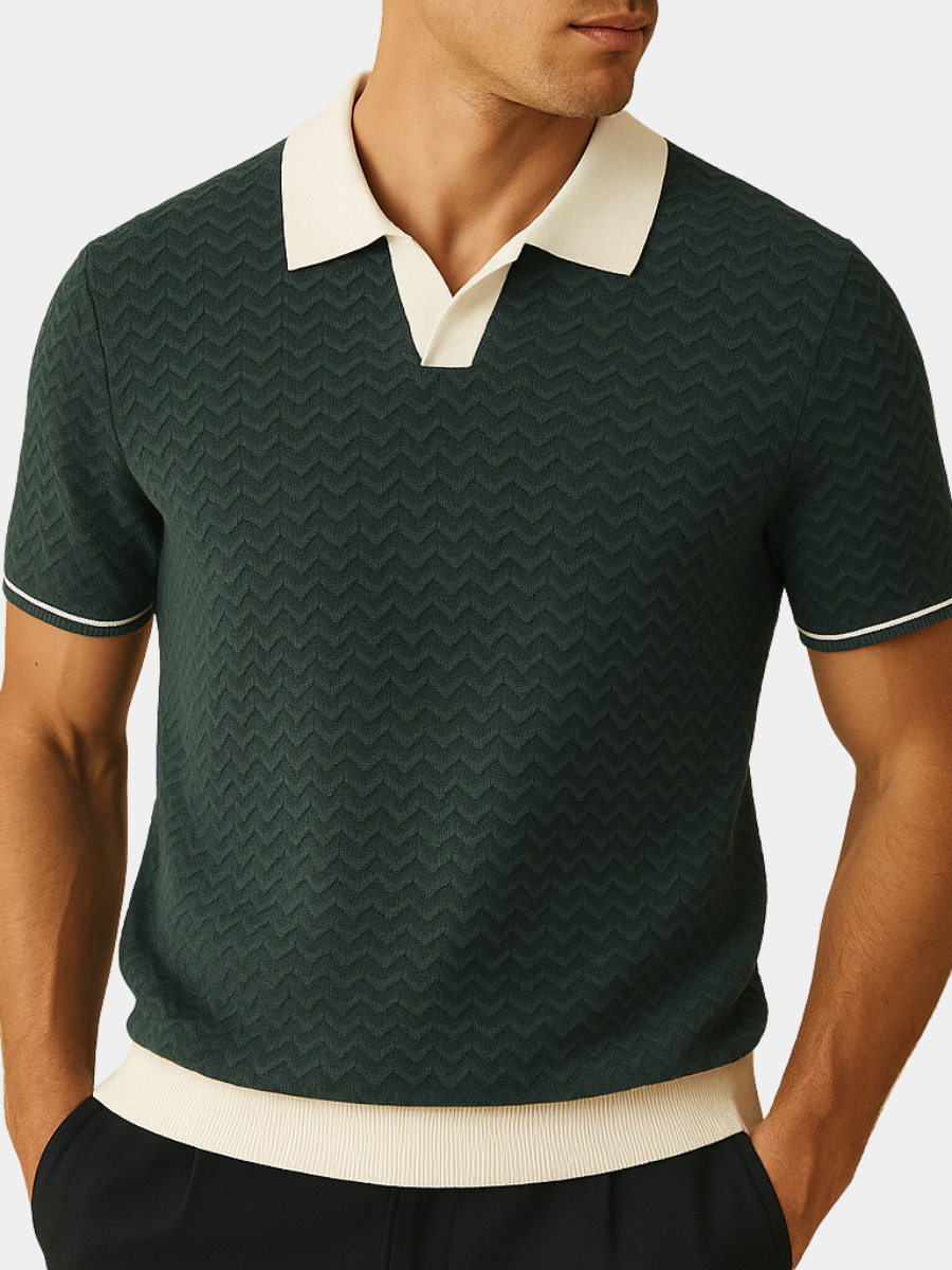 Marchmel | POLO SHIRT EN TISSU RICCIO DE