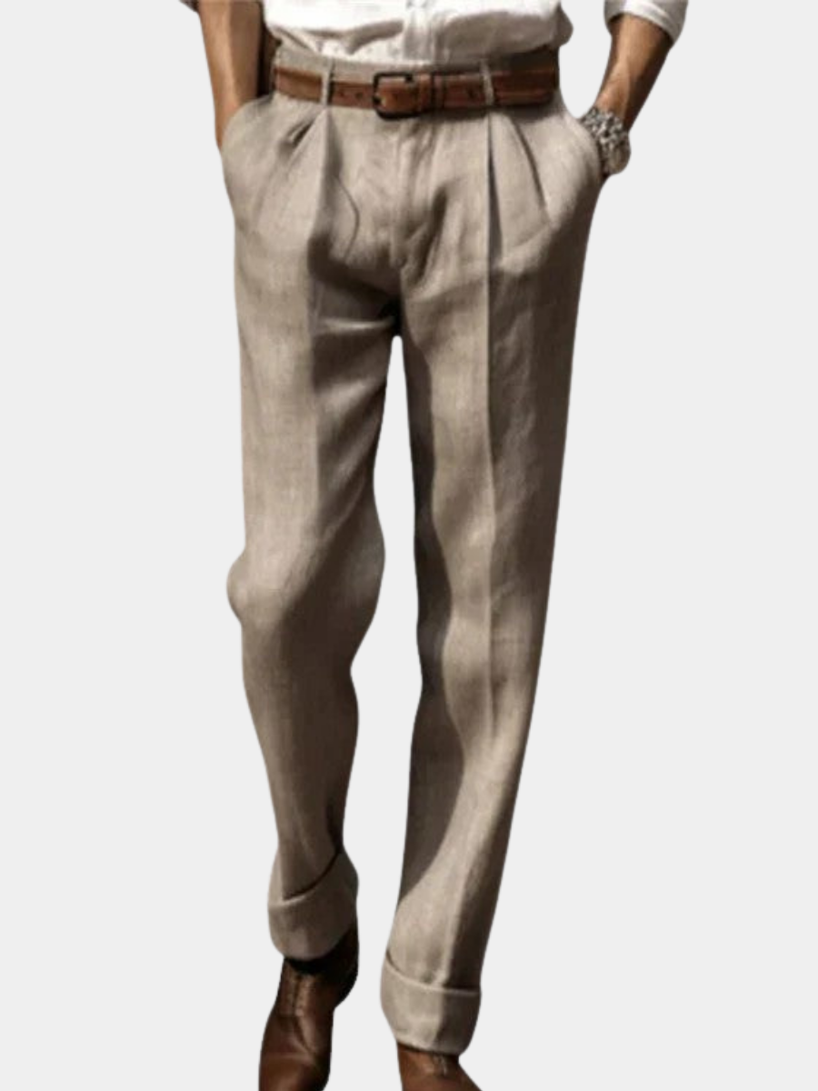 Marchmel | PANTALON EN LIN CLASSIQUE