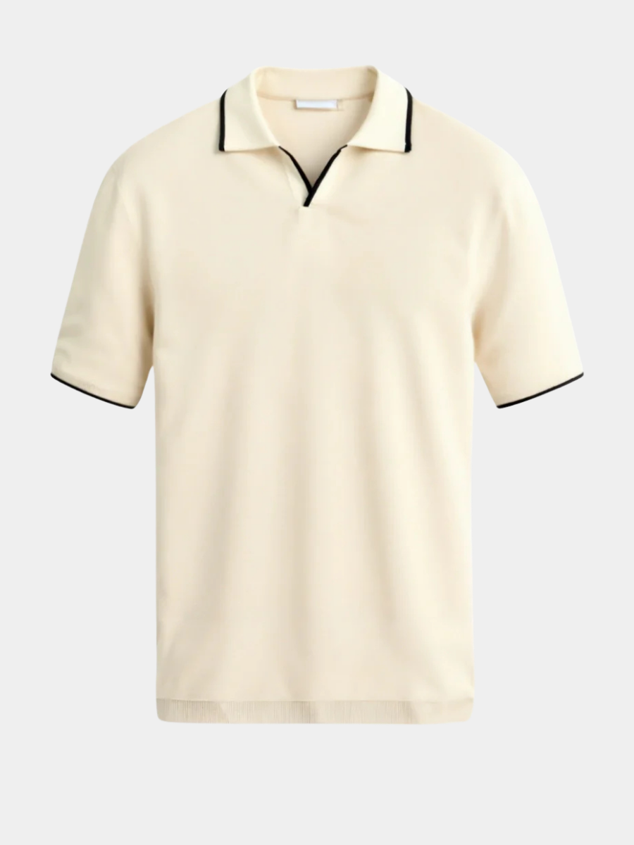 Marchmel | POLO SUR MESURE EN PIQUÉ AVEC DÉTAILS CONTRASTANTS