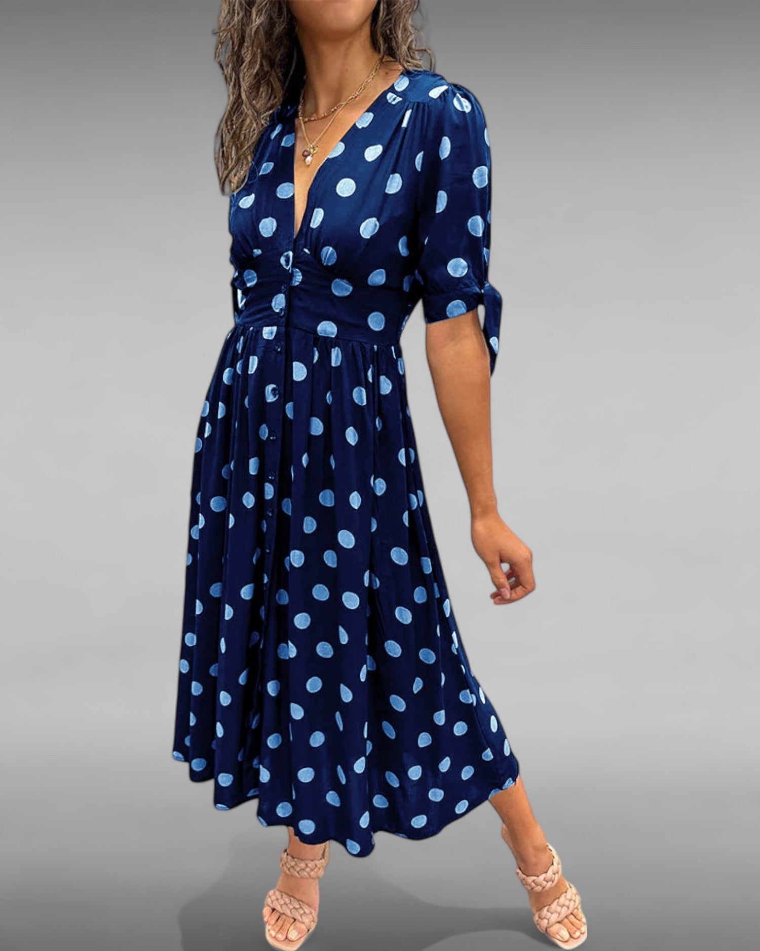 Marchmel | Femme Robe Douce et Flottante