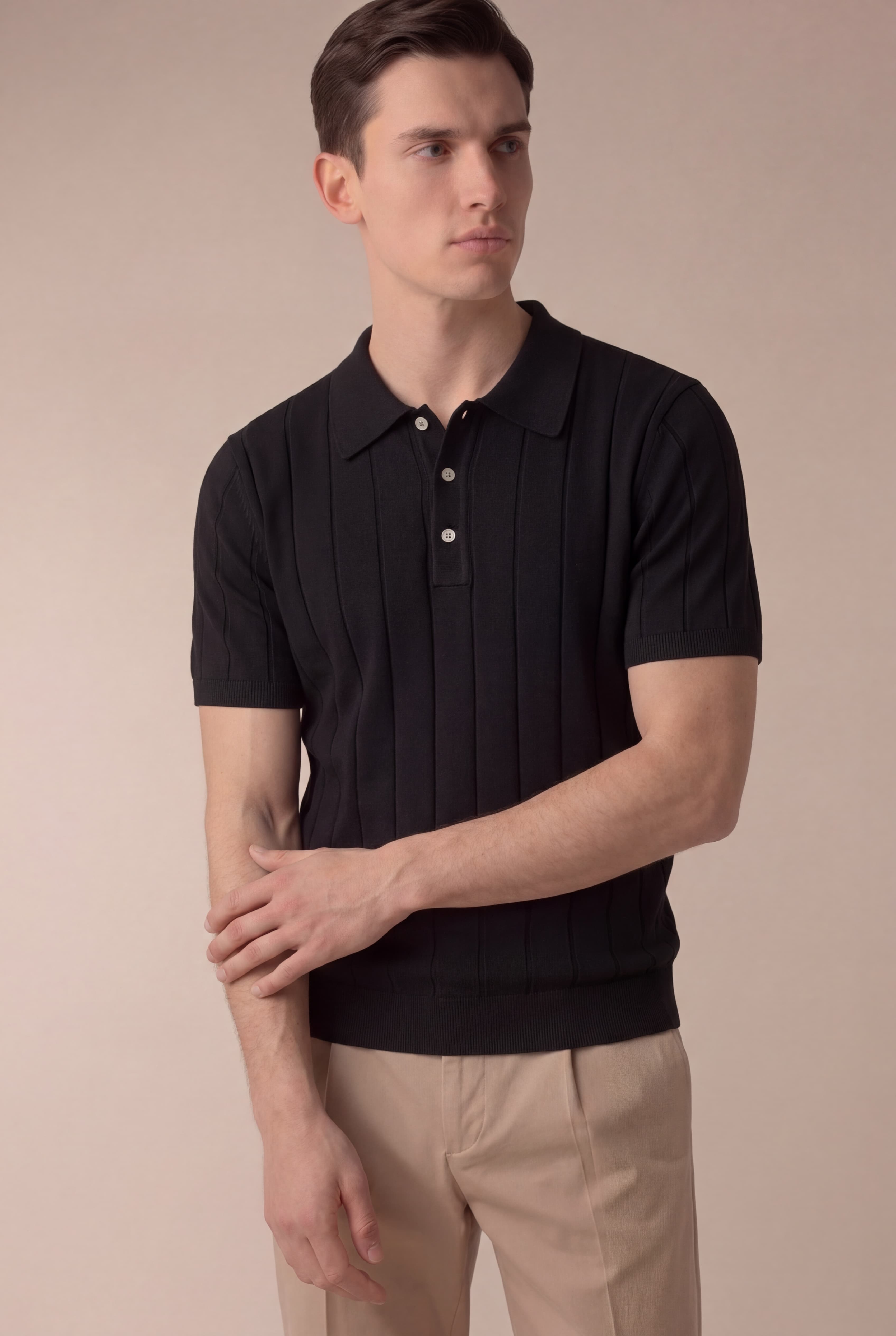 Marchmel | Uomo Polo Venezia Nero