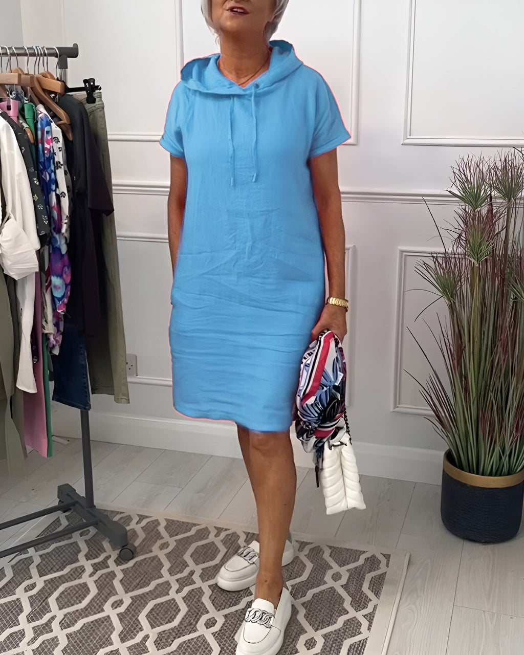 Marchmel | Donna Abito con Cappuccio Casual