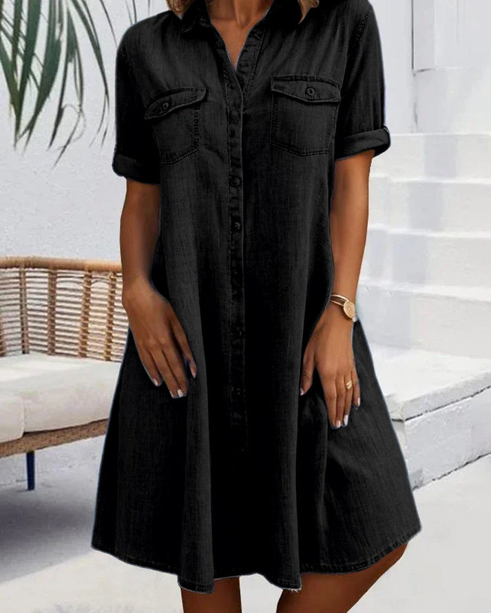 Marchmel | Donna Abito in Denim Morbido