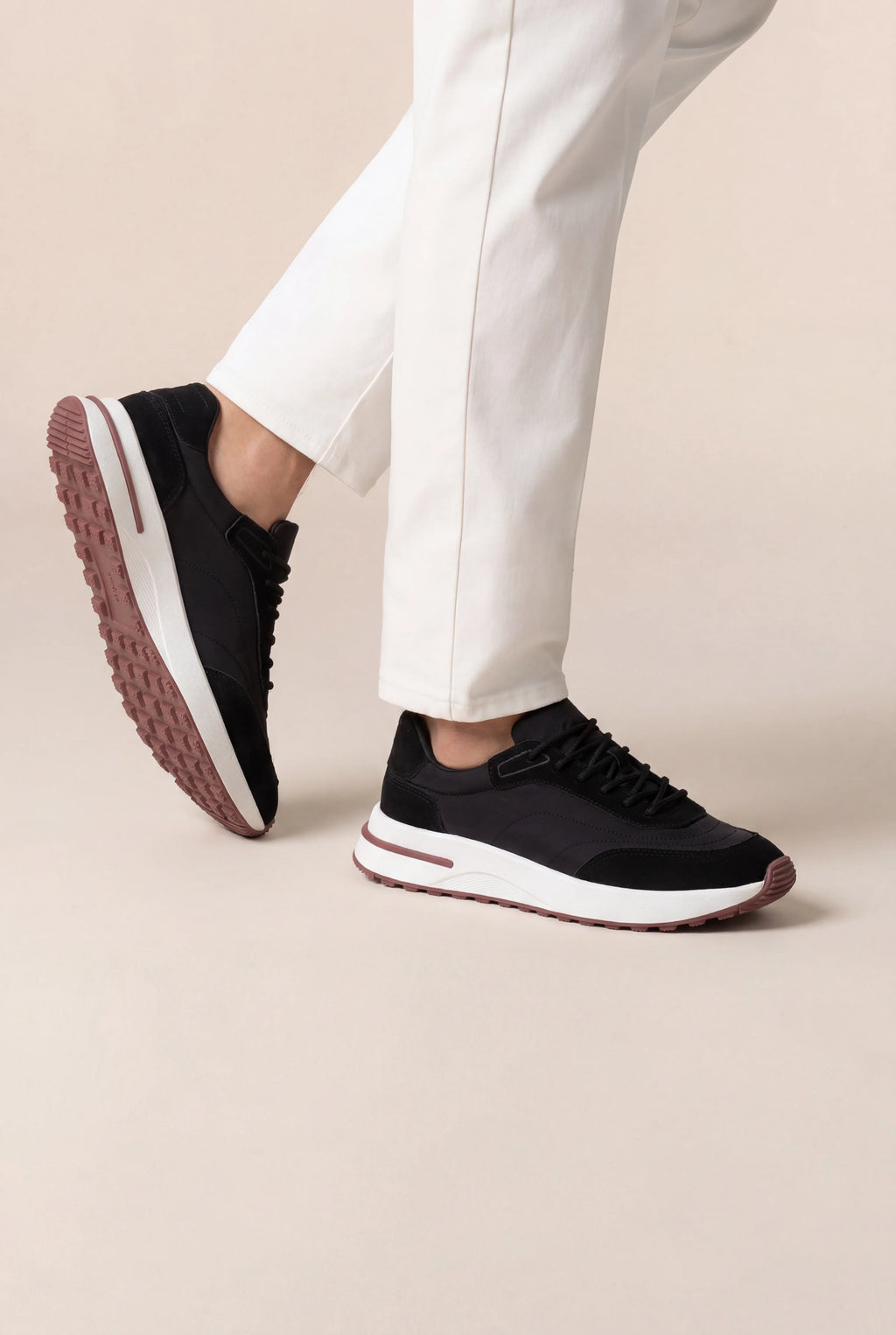 Marchmel | Uomo Sneaker Rafelo Nero Mezzanotte