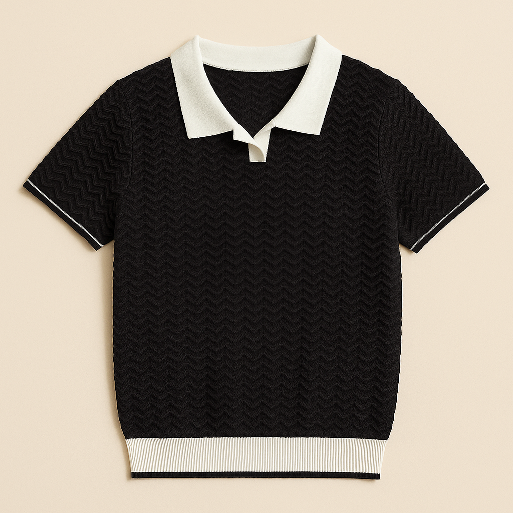 Marchmel | POLO SHIRT EN TISSU RICCIO DE