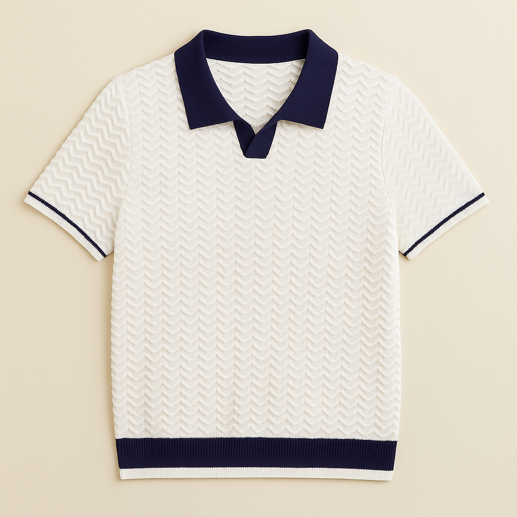 Marchmel | POLO SHIRT EN TISSU RICCIO DE