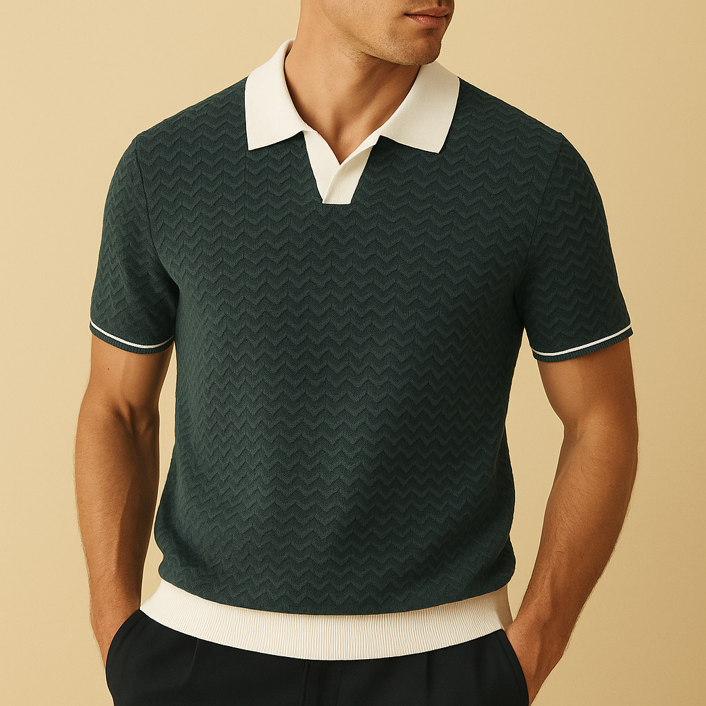 Marchmel | POLO SHIRT EN TISSU RICCIO DE