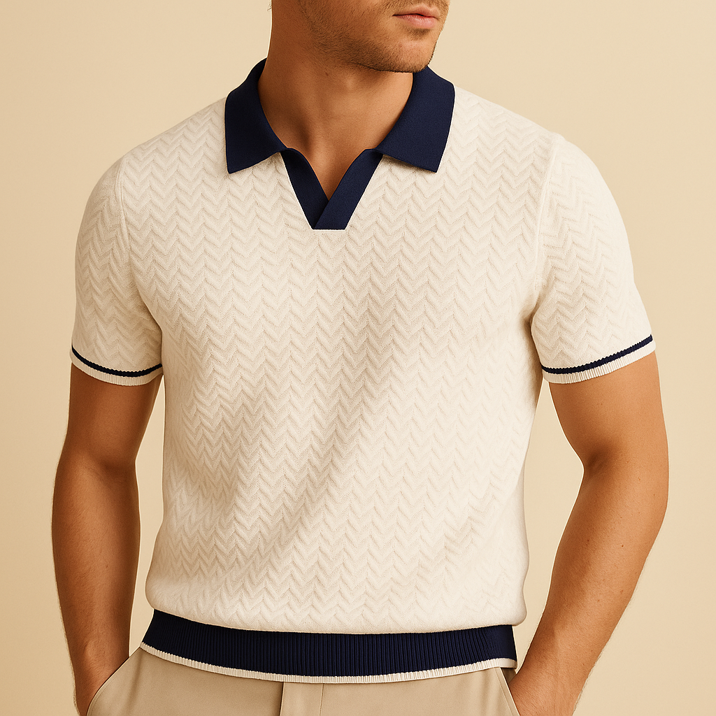 Marchmel | POLO SHIRT EN TISSU RICCIO DE