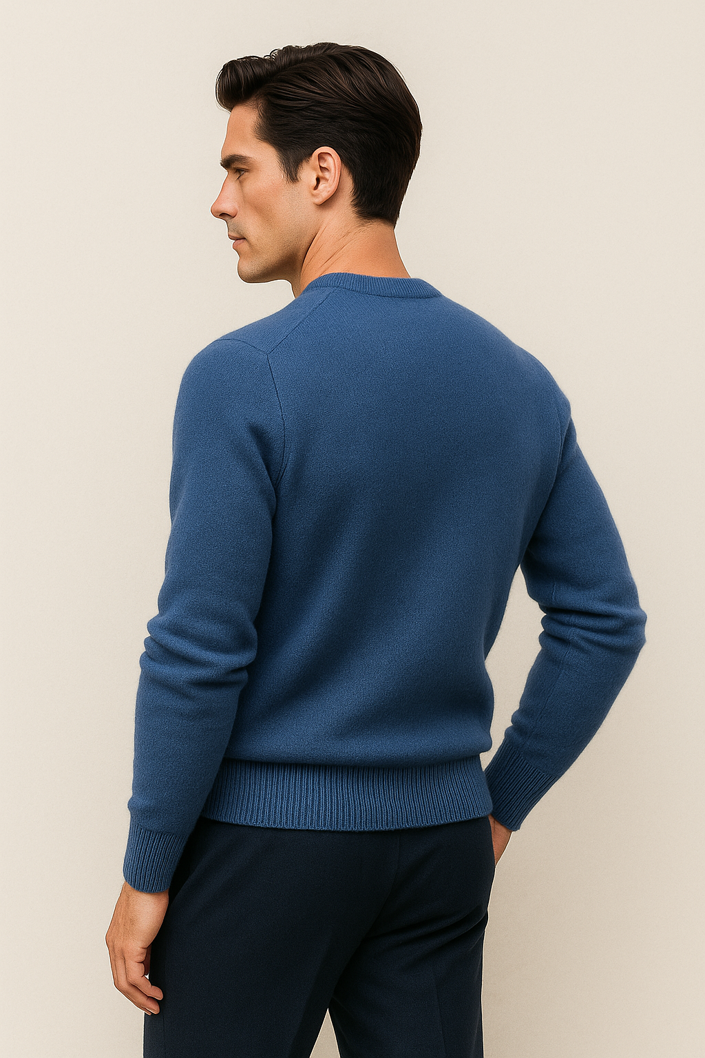 Santiano Tricot Cachemire Bleu