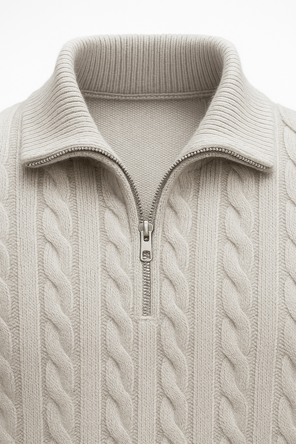 Sero Zip Knit Gris
