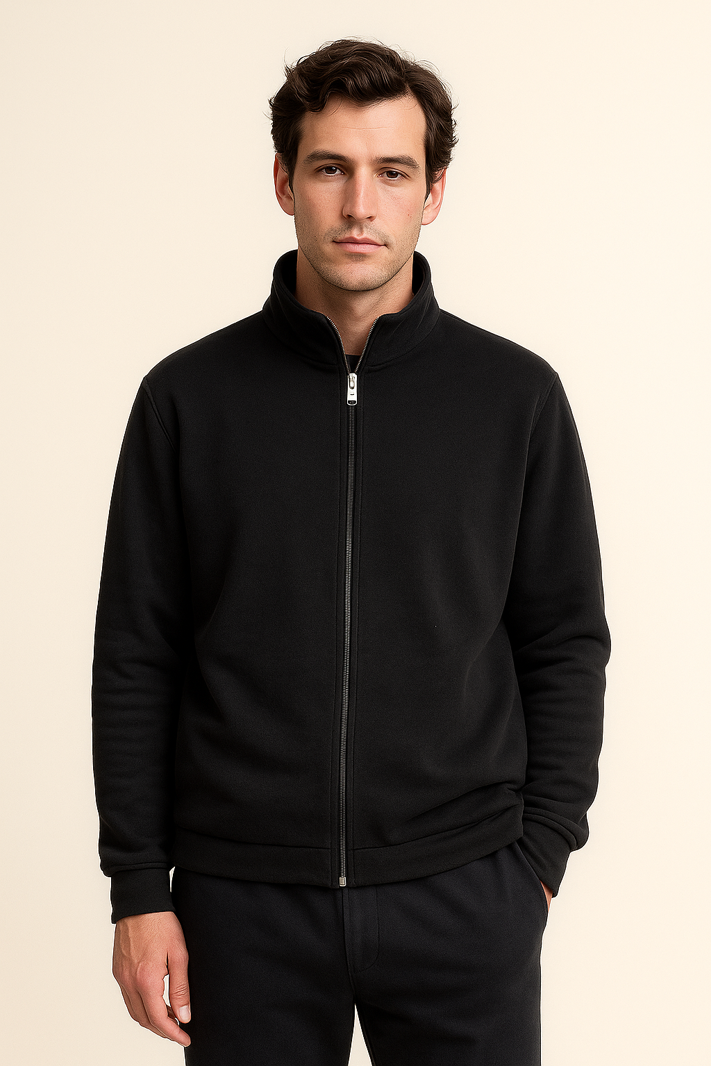 Veste Bomber Réversible Marron