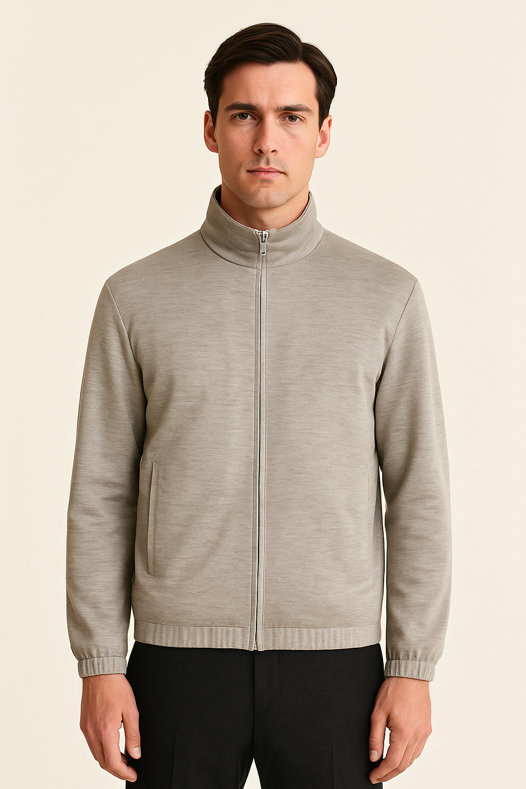 Veste Bomber Réversible Ivoire