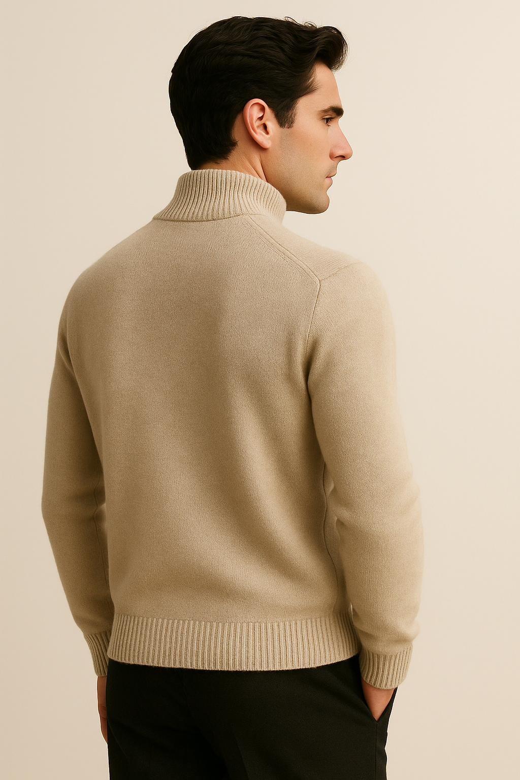 Gilet en Cachemire Giotto Sable