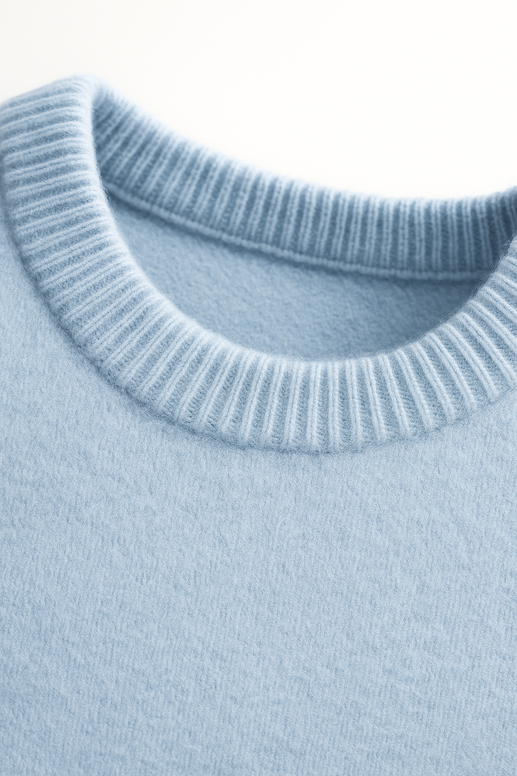 Pull en Cachemire Santiano Bleu Clair