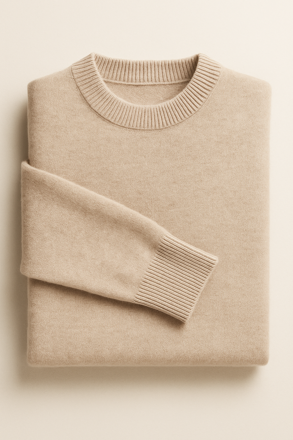 Pull en Cachemire Santiano Beige