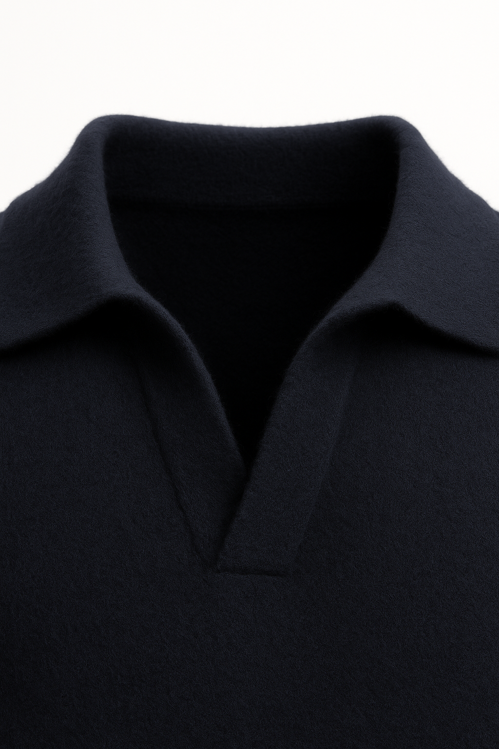 Polo Tricot en Cachemire Marencio Marine
