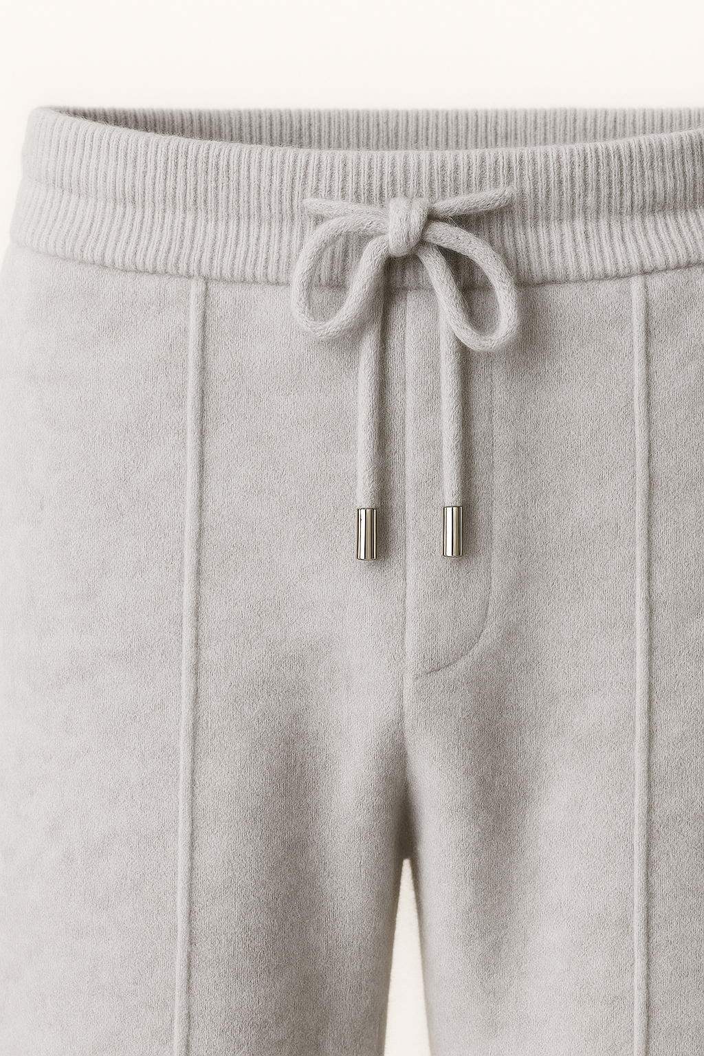 Pantalon en Cachemire Sartore Gris