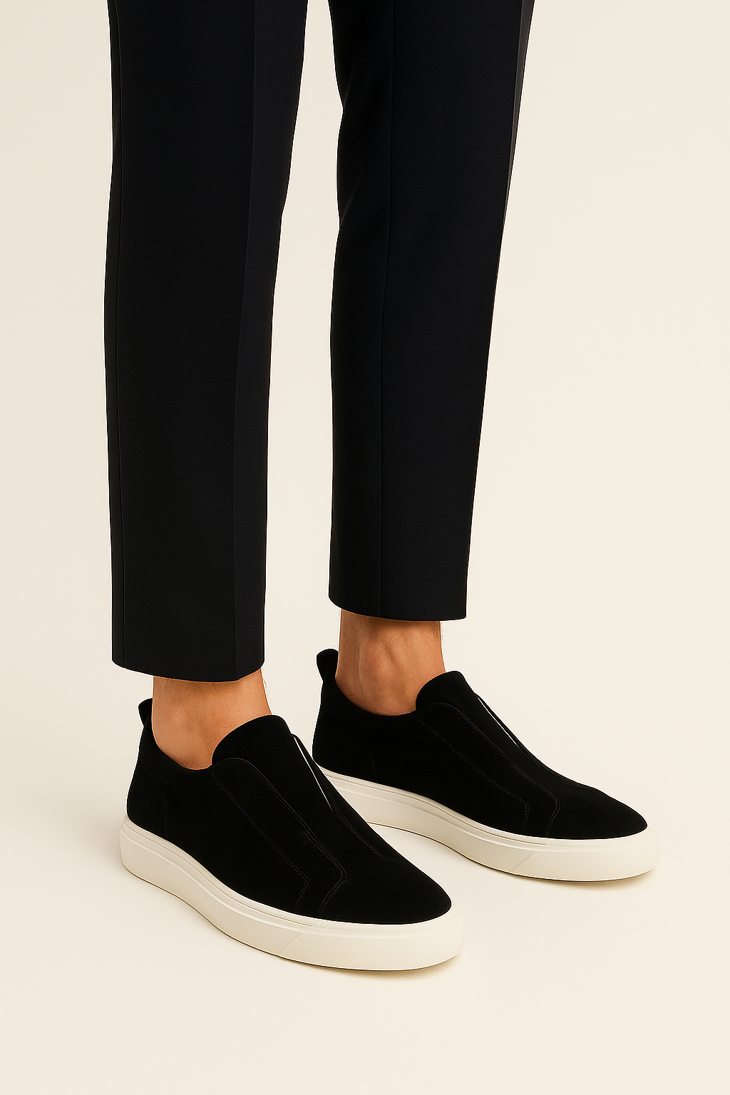 Emirali Slip-On Suède Noir