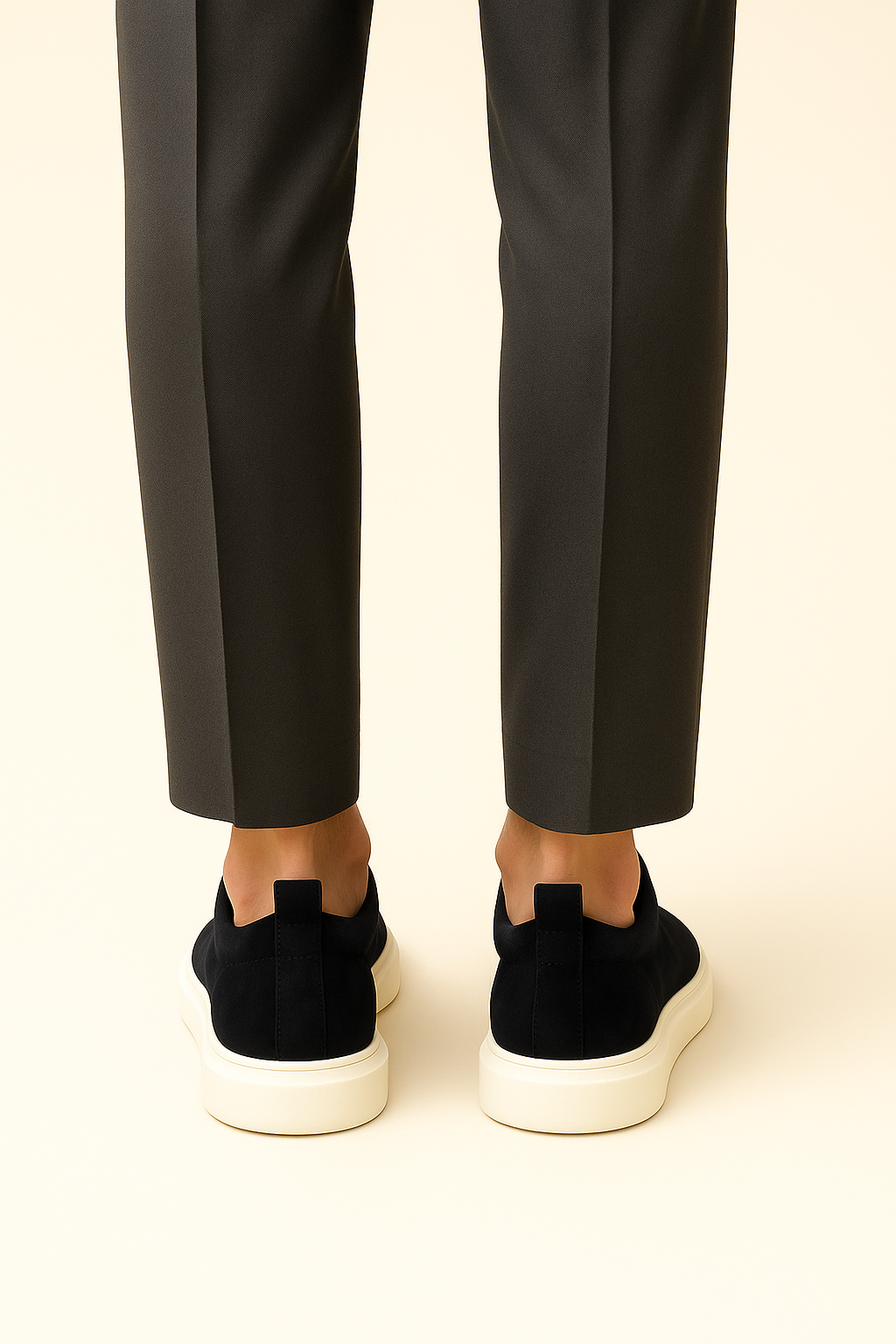 Emirali Suede Slip-On Marine