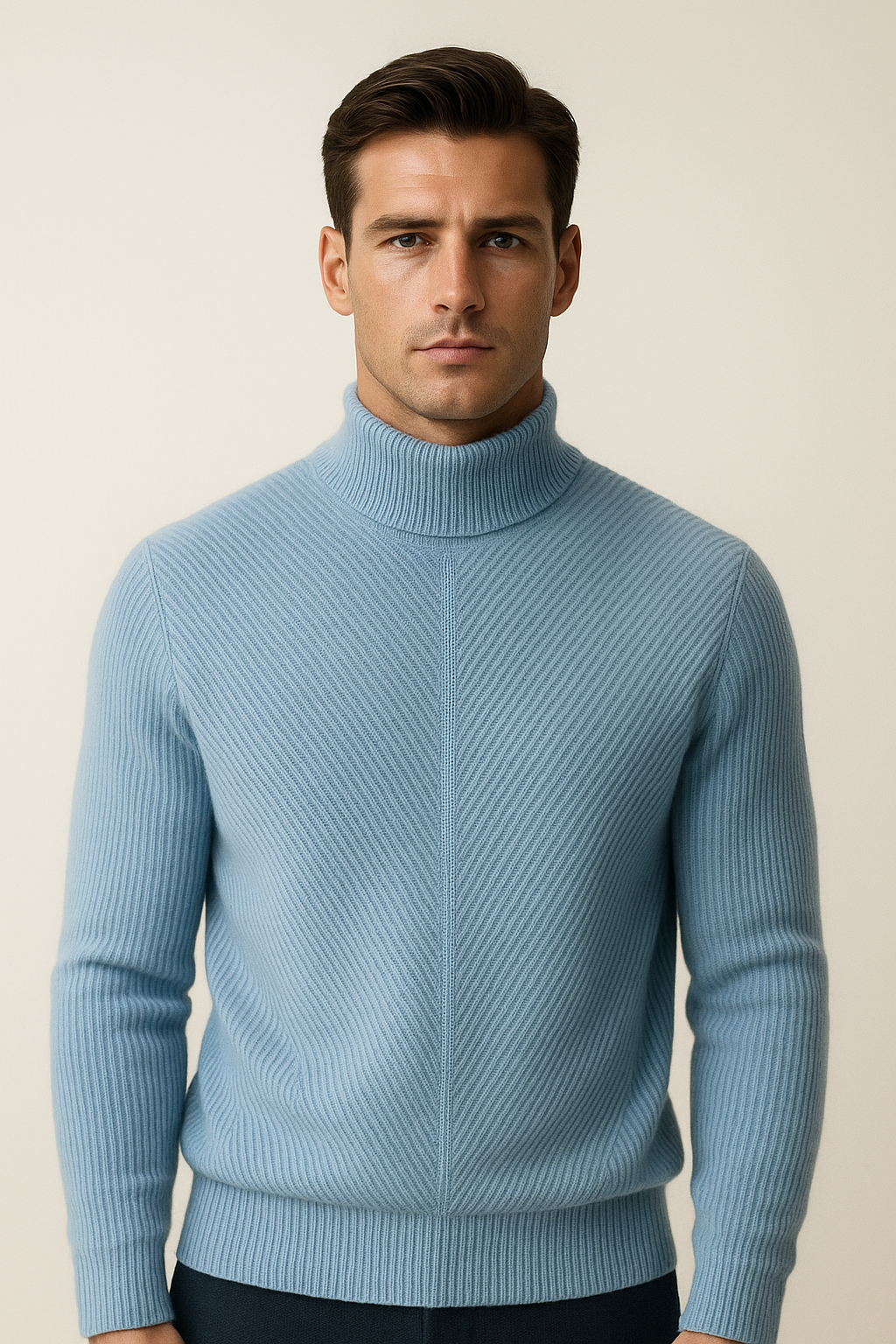 Pull Montari en Laine Mérinos Bleu